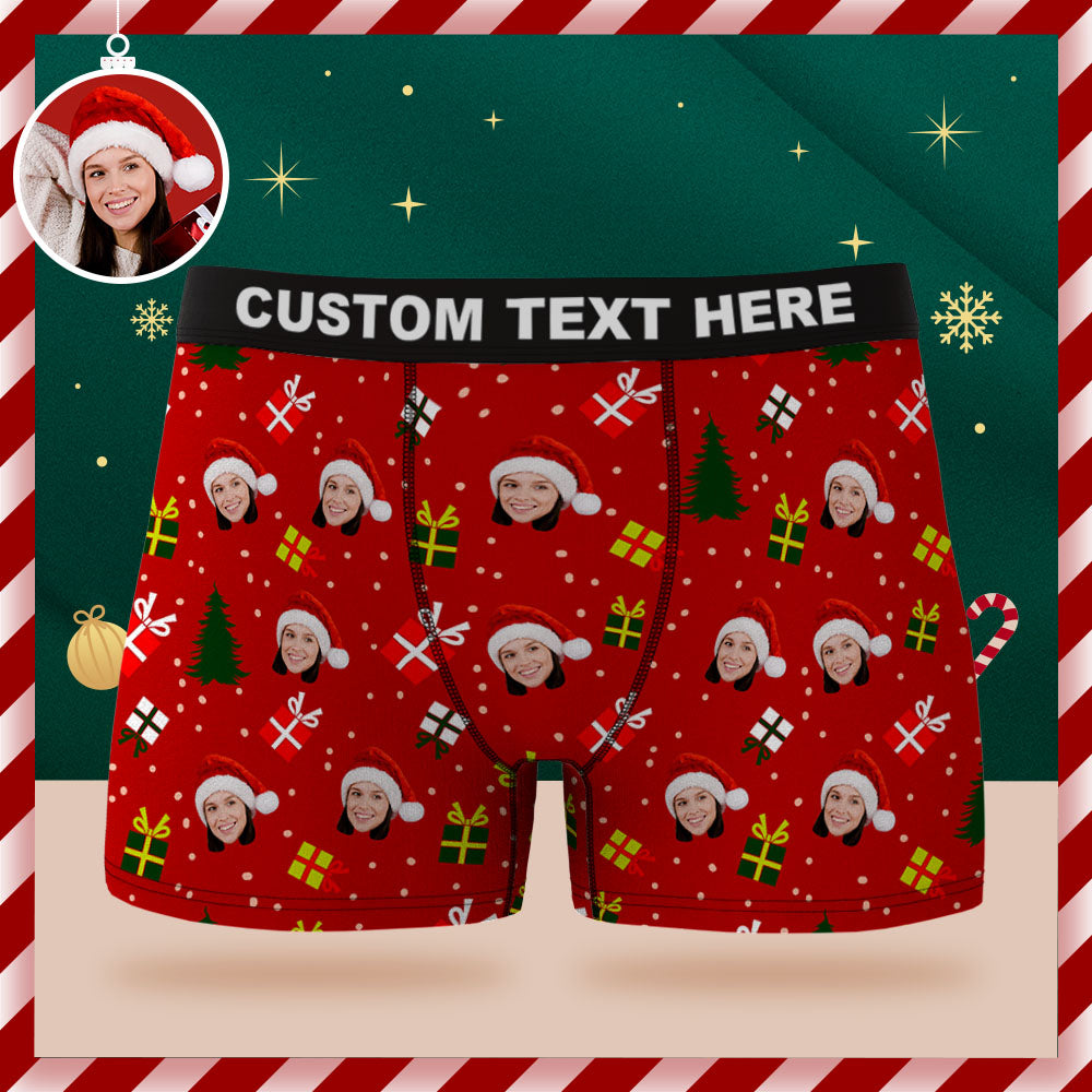 Custom Photo Man Boxer Licked It So It's Mine - Personalized Christmas Face  Socks – MyPhotoSocksUS
