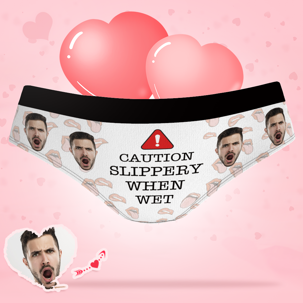 Custom Face Underwear Personalized Magnetic Tongue Underwear