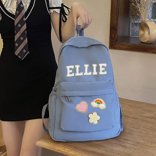 Personalized Name Backpack Custom School Bags Back to School Gifts for Kids - SantaSocks