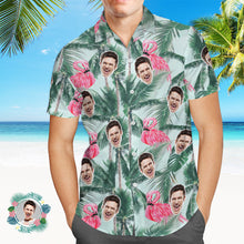 Custom Face Hawaiian Shirt Birthday Text And Photo Hawaiian Shirt