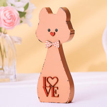 Wooden Couple Dog Home Decor Valentine's Day Gift for Couple - SantaSocks