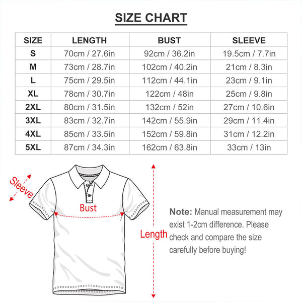 Custom Mens Funny Polo Shirts Mens Personalized Photo Shirts Multiple Faces and Golf Clubs Polo Shirts