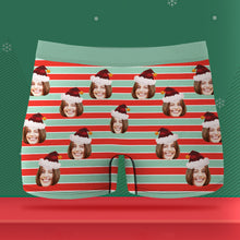 Custom Face Underwear Personalized Funny Boxer Christmas Gift for Men